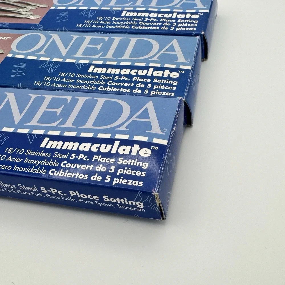 Oneida Immaculate Secretariat 20 Pc Flatware Set Service for 4 NOS Stainless
